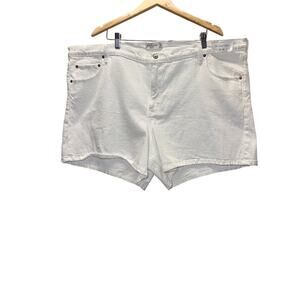 Abercrombie & Fitch High Rise The Dad Shorts Women’s Denim Blue Size 37/24